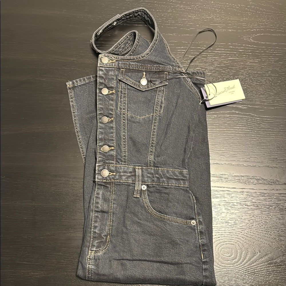 Universal Thread Denim Dress - Gray